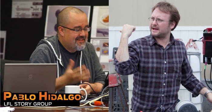 Pablo Hidalgo and Rian Johnson