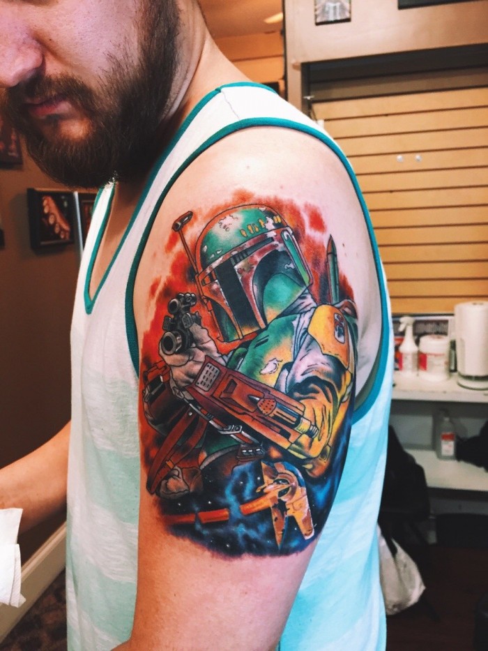 Boba Fett Tattoo