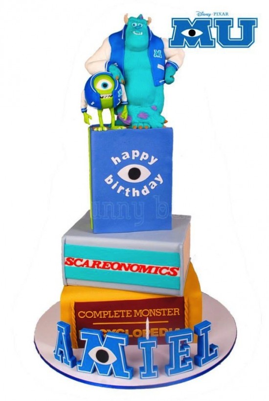 Monsters University Cake