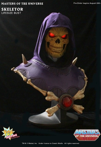 Life-Size Skeletor Bust