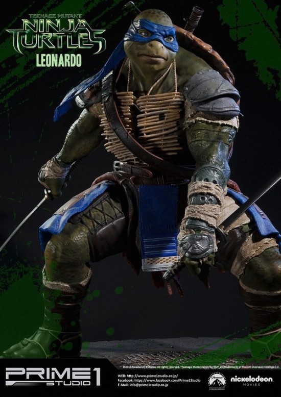 TMNT Leonardo Movie Statue From Prime-1