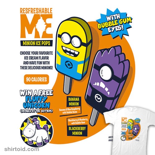 Minion Ice Pops t-shirt