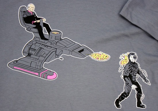 Picard Pizza Shirt