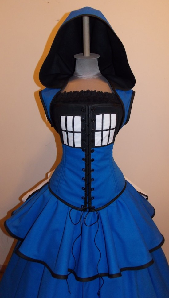Victorian TARDIS Gown