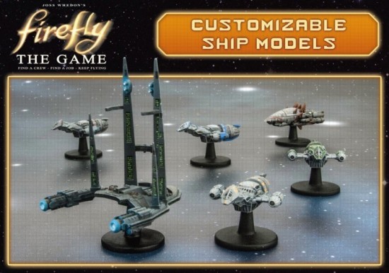 Firefly: The Board Game Resin Ships