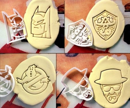 Movie cookie cutters
