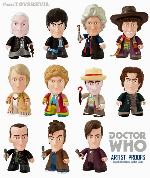 50th Anniversary Doctor Who Artist Proofs from Lunartik Available Now