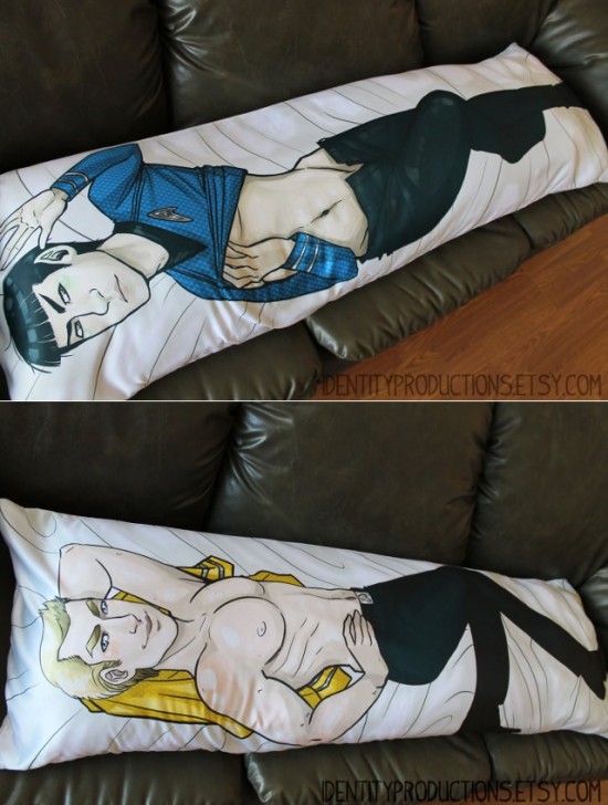 Spock Body Pillow