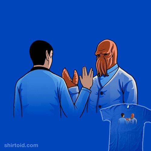 Vulcan Salute t-shirt