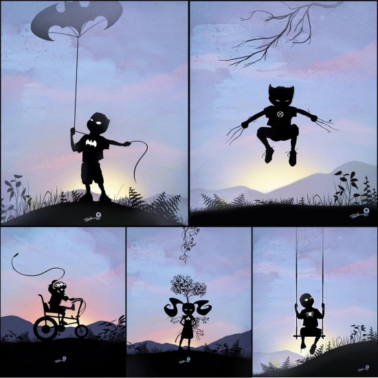 Superhero Kids series by Andy Fairhurst