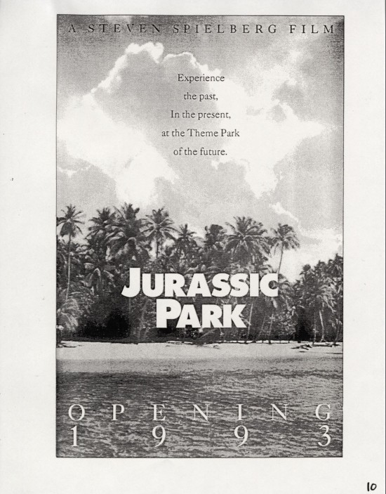 Unused Jurassic Park Posters Designed By John Alvin