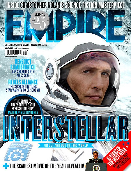 Interstellar' Empire Magazine Cover