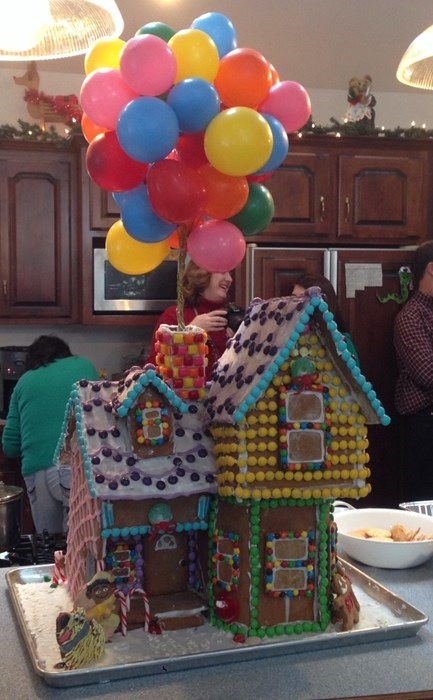 Up Gingerbread House