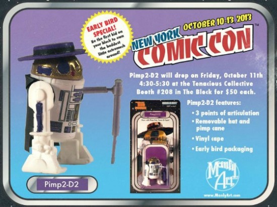 Pimp R2-D2 action figure