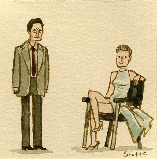 Scott C's Great Showdown tribute to Basic Instinct 