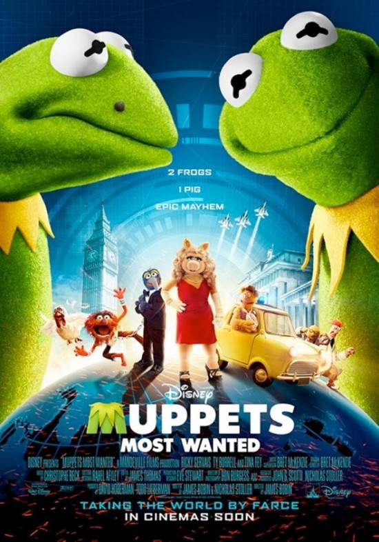 Muppets Most Wanted poster