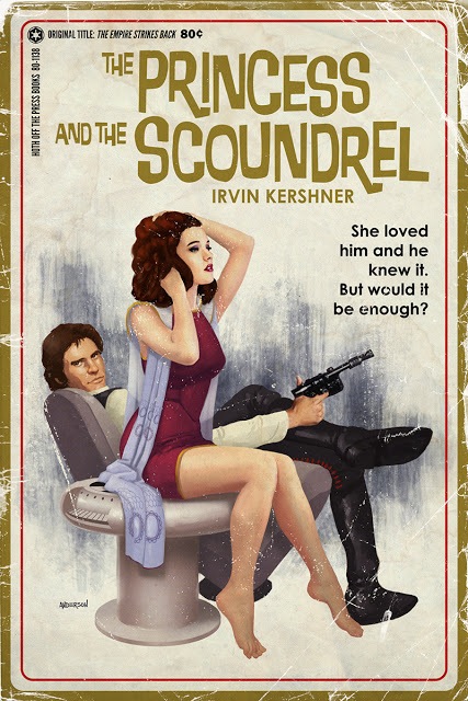 Timothy Anderson's Star Wars pulp novel posters