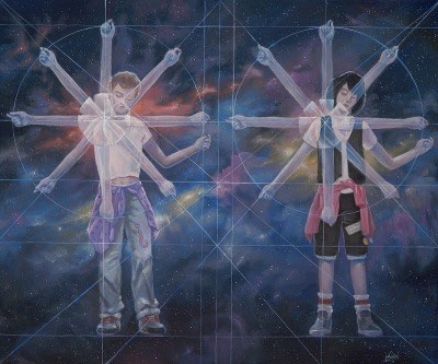 Aaron Jasinski's awesome Bill & Ted's piece from Crazy 4 Cult