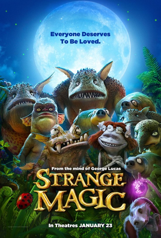 Poster for Lucasfilm's Strange Magic