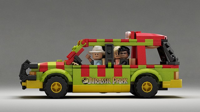 LEGO Jurassic Park Explorer (with minifigs)