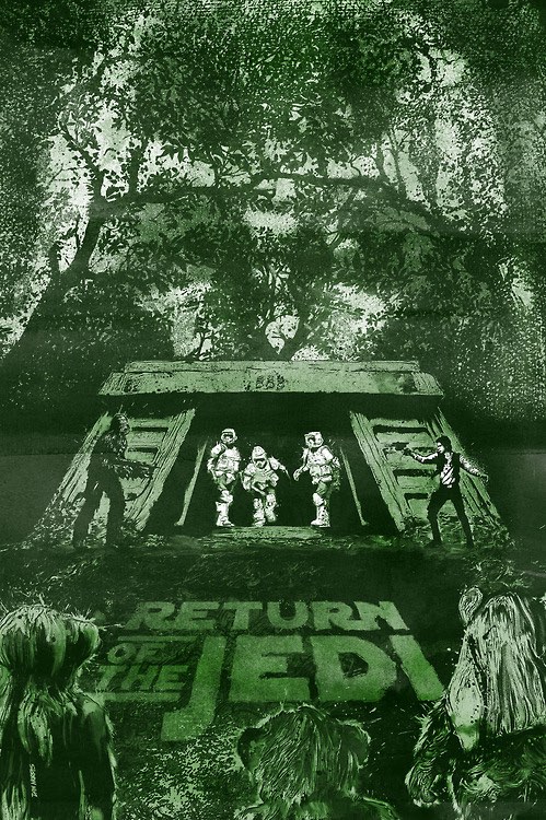 Return of the Jedi poster by Daniel Norris