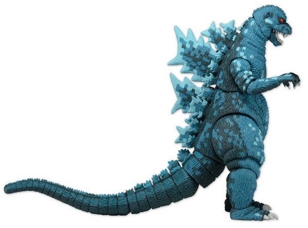 8-Bit Godzilla Video Game Figure From NECA