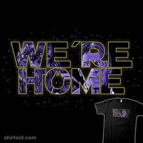We're Home t-shirt