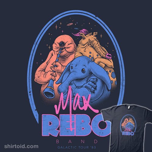 Max Rebo Band t-shirt