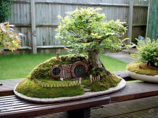 'Lord of the Rings' Bag End Bonsai Landscape