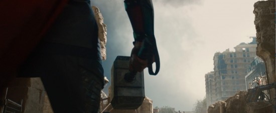 Avengers: Age of Ultron: Thor amongst the destruction