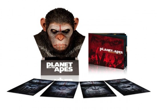 Planet of the Apes Caesar's Blu-ray Warrior Collection