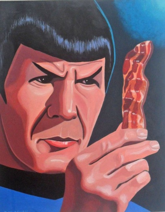 Star Trek + Bacon = Art