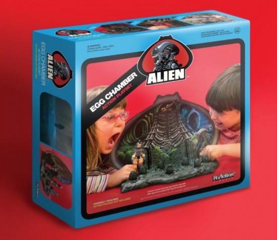 SDCC 2014 ReAction Figures Alien Egg Chamber 