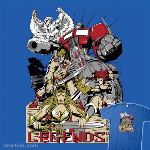 Legends of the 80's t-shirt