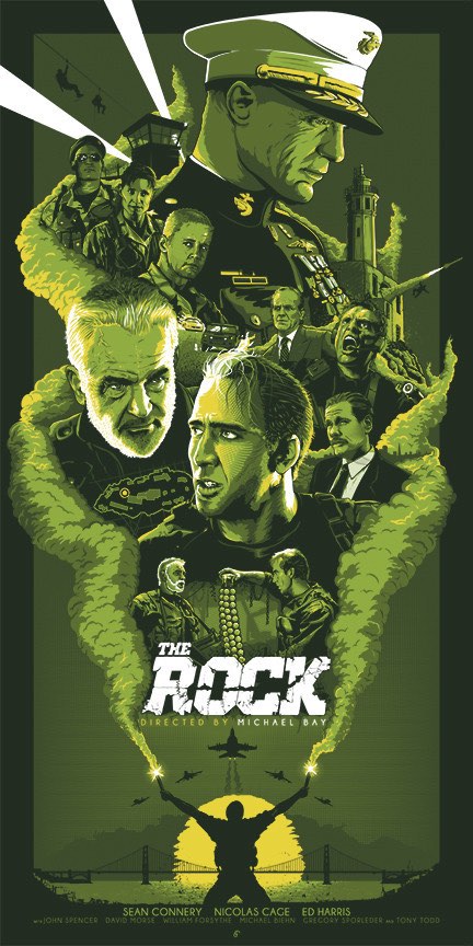 "The Rock" Green Variant By Barbarian Factory / Patrick Connan