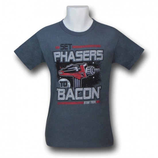 Star Trek Bacon Phasers T-Shirt