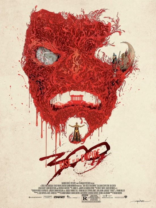 Mondo's '300: Rise of an Empire' Poster