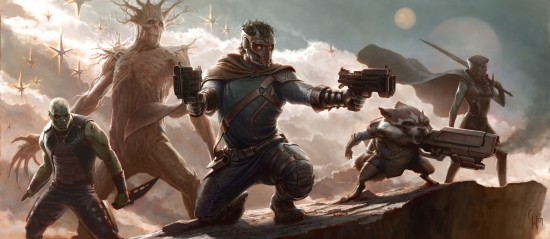 guardians of the galaxy concept art