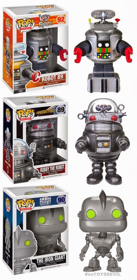 New Pop! Robots from Funko