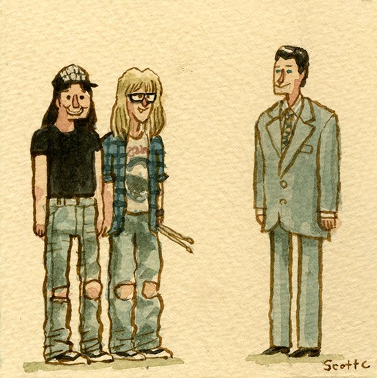 Scott C's Great Showdown tribute to Wayne's World