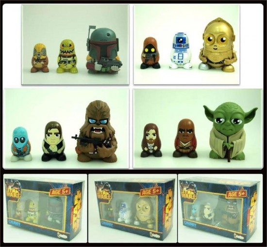 Star Wars Chubby Nesting Dolls Wave 1