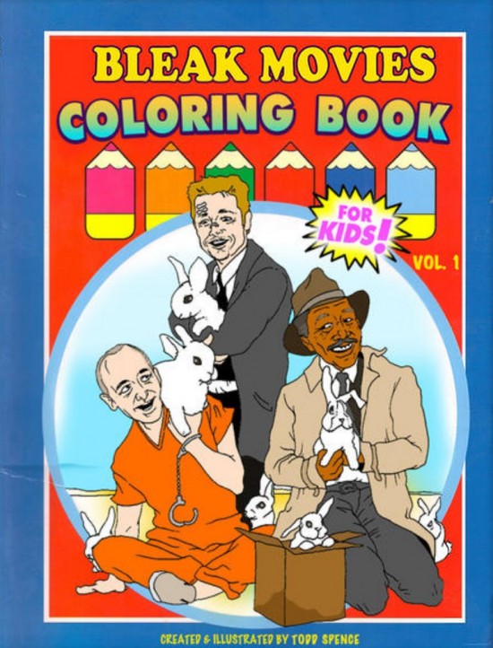 'Bleak Movies' coloring book 