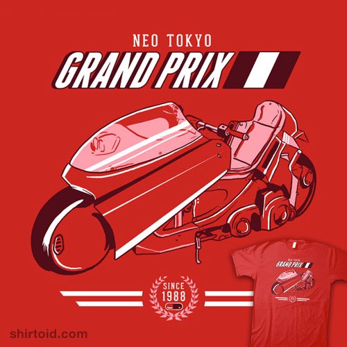 Neo Tokyo Grand Prix t-shirt