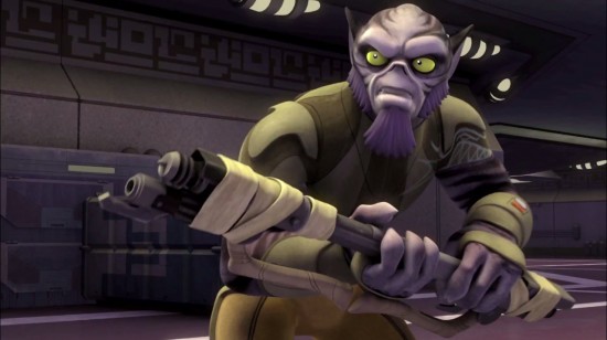 Zeb Orrelios in Star Wars Rebels