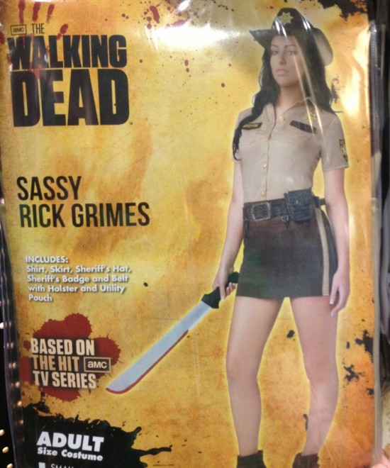 Sexy Rick Grimes from Walking Dead is an actual Halloween costume