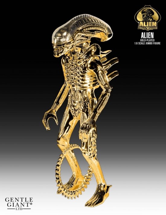 Kenner-Inspired Jumbo Alien Gold 35th Anniversary Edition