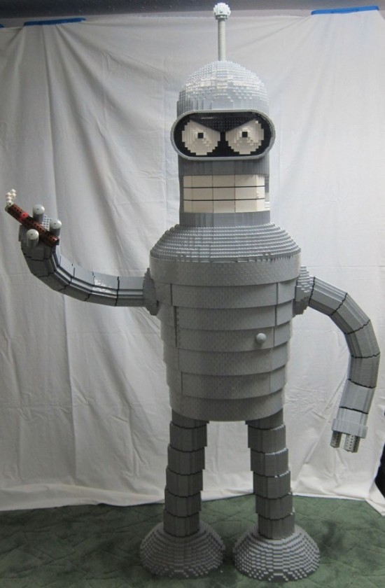 LEGO Bender Liquor Cabinet