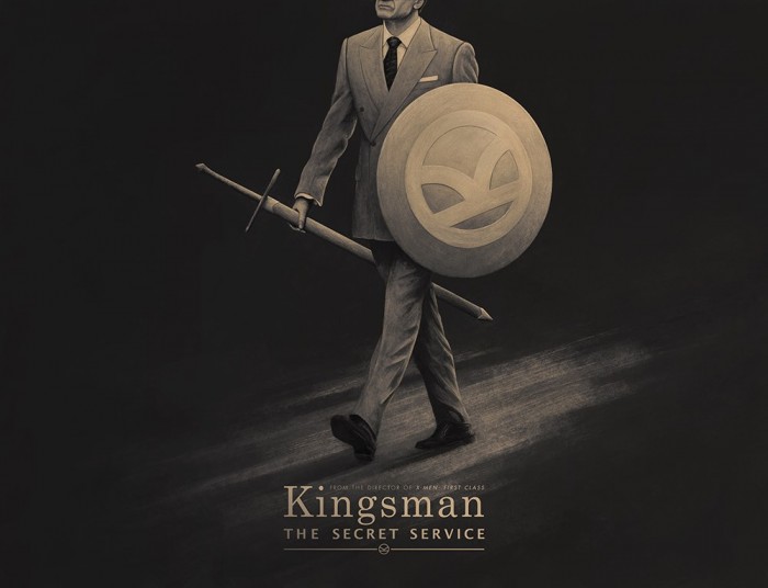 Kingsman: The Secret Service poster by Mirco Zett