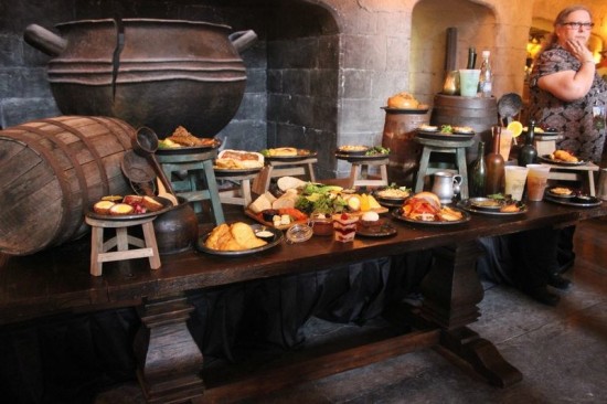 The Leaky Cauldron food