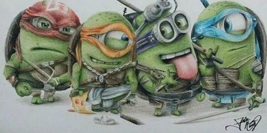 Minion Ninja Turtles